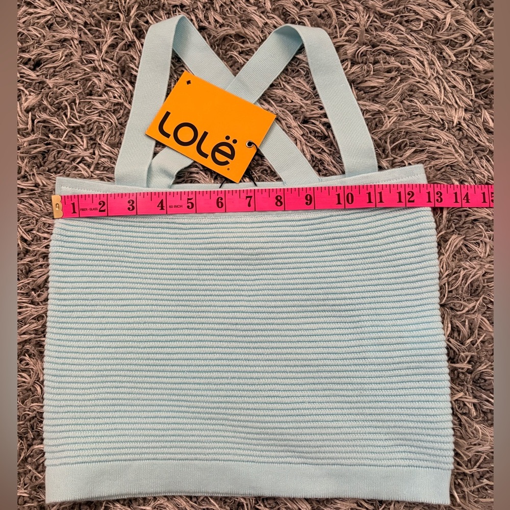 Lole Weekender Ottoman Top In Cerulean Blue - XXS - Picture 6 of 6